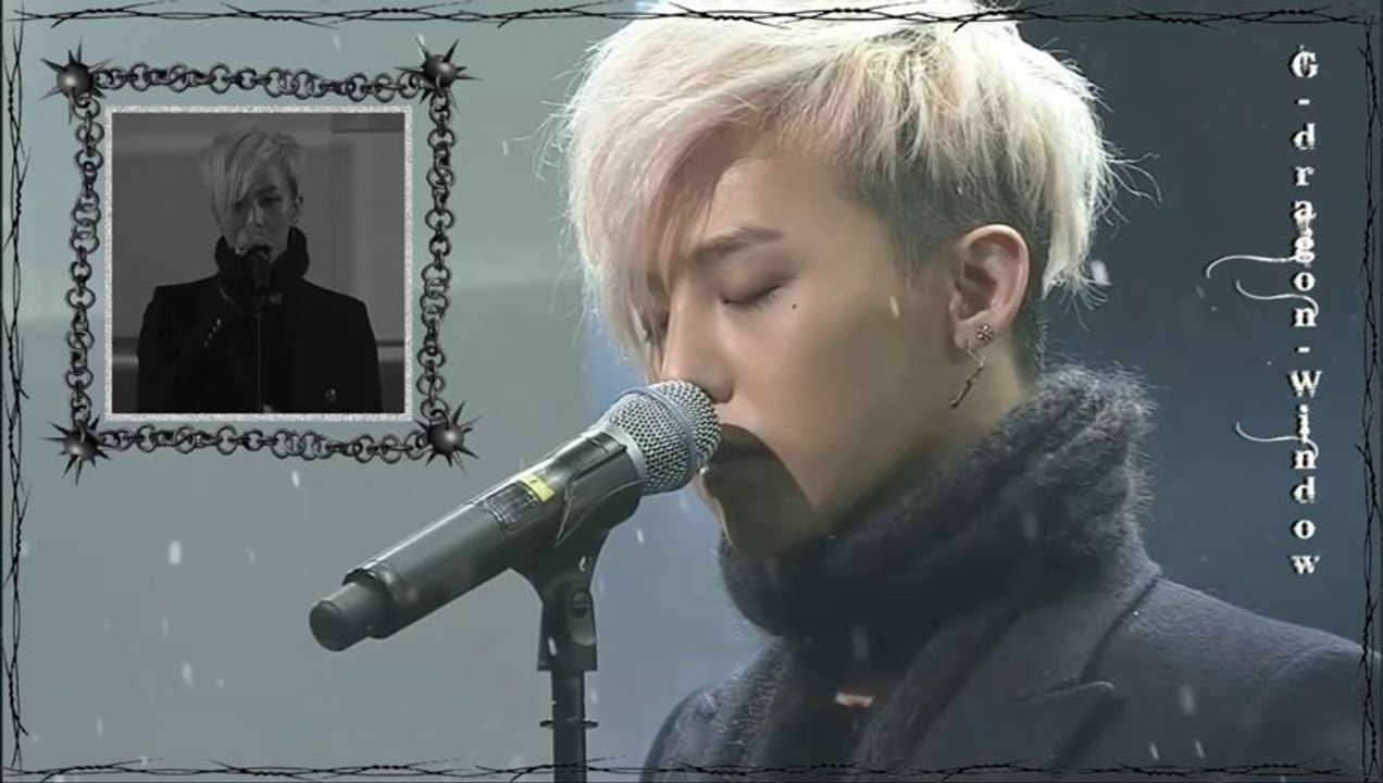 G-Dragon - Window  Live k-pop [german sub]