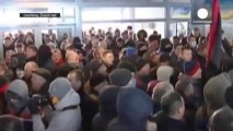 Ukranian protesters in Lviv occupy regional government buildings