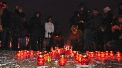 Vigil for protesters killed in Ukraine