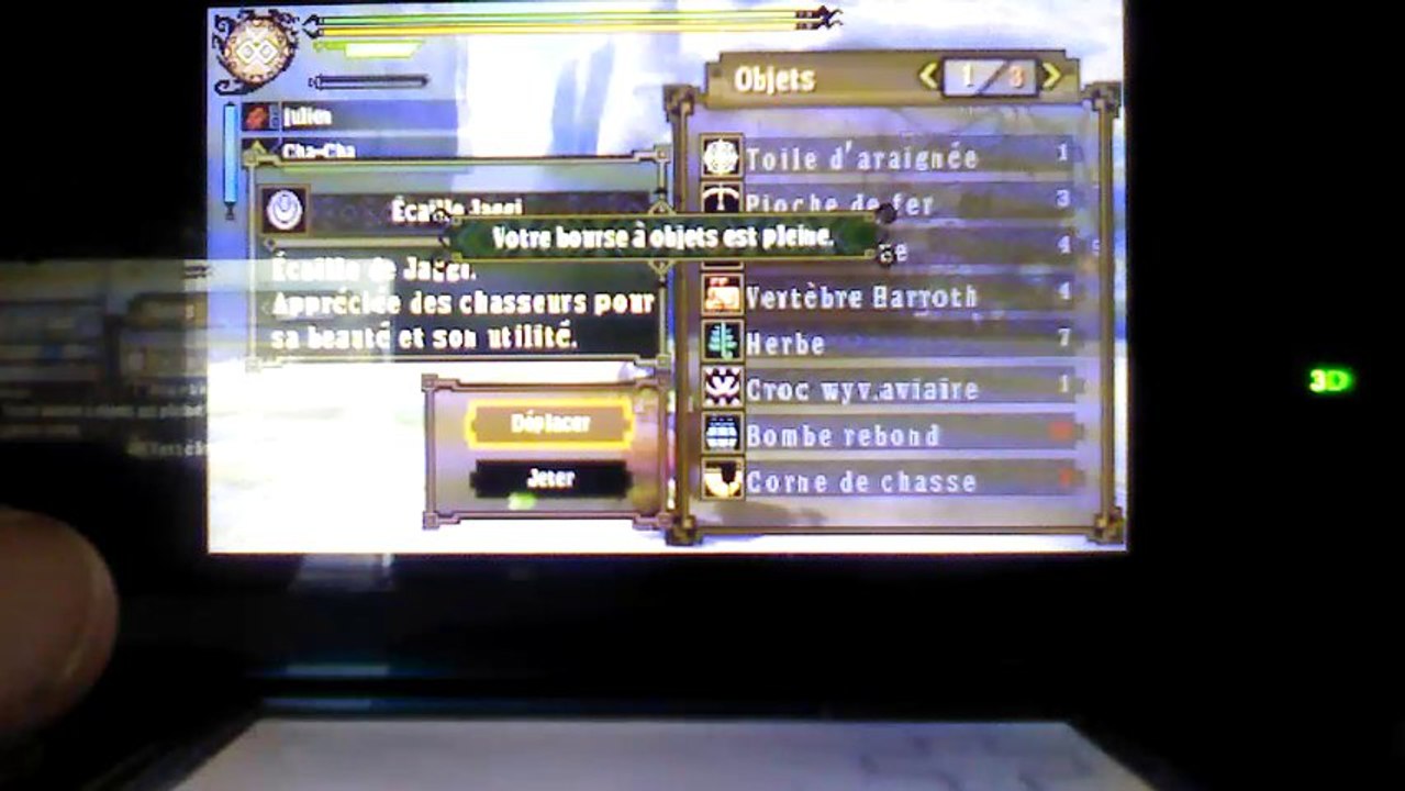 presentation monster hunter 3 ultimate 3ds