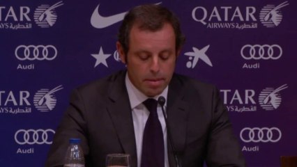Rosell:  "La contratación de Neymar causó desesperación y envidia en algunos de nuestros rivales"