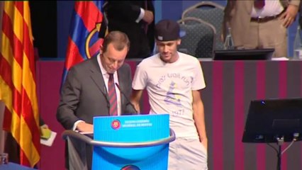 Sandro Rosell dimite y Bartomeu asume la presidencia del Barca