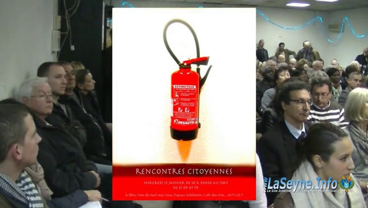 Elections municipales La Seyne sur Mer: Rencontres citoyennes 2014 au 13bis 01