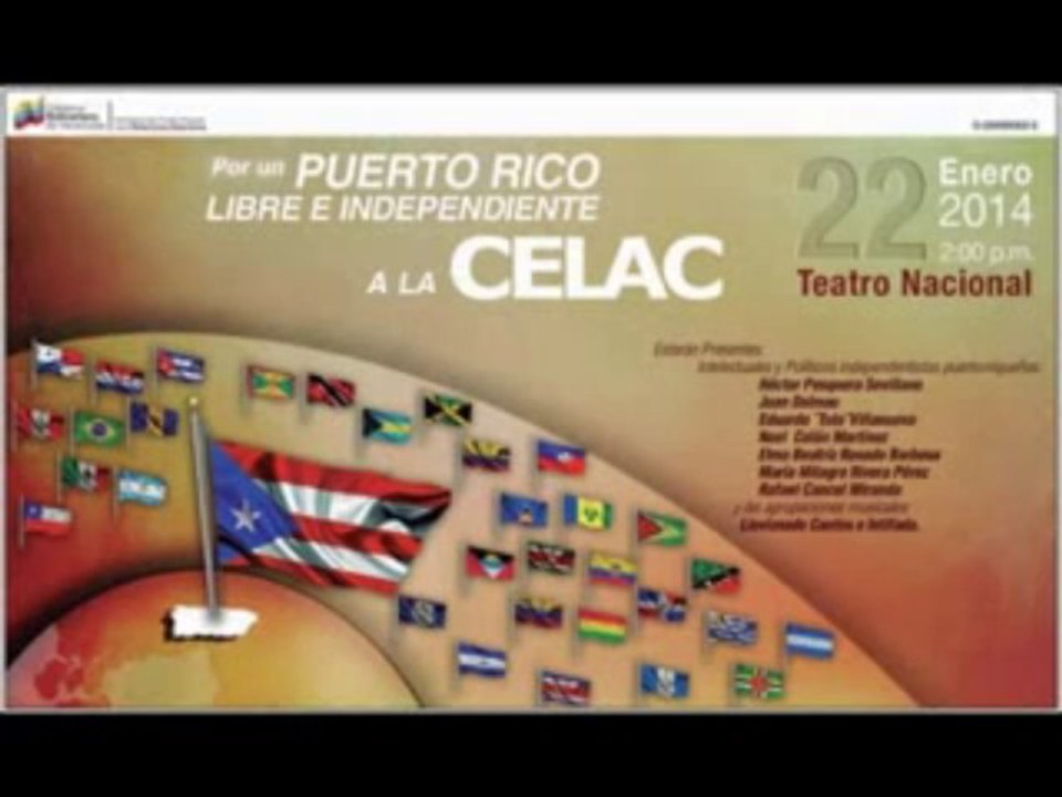 Caracas: Foro Por un Puerto Rico Libre