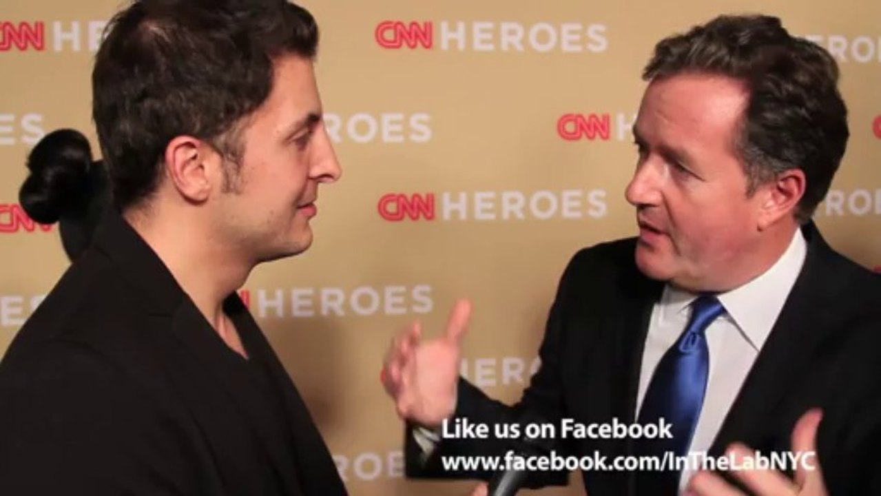 CNN News host Piers Morgan on the #RedCarpet