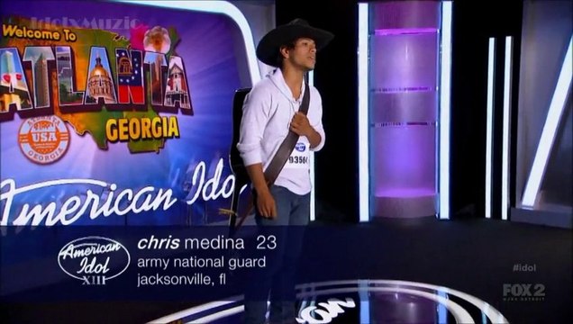 Chris Medina - Chasing Pavement - American Idol 13