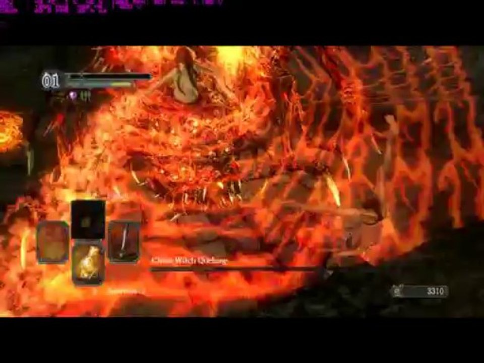 Dark Souls PTDE - SL1 Chaos Witch Quelaag + RTSR Boss Fight