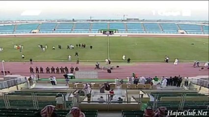 صافرة النهاية وفرحة الجهاز الفني و الإدارة والجمهور