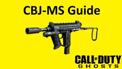 CBJ-MS Submachine Gun Weapon Guide Call of Duty Ghosts Best Soldier Setup