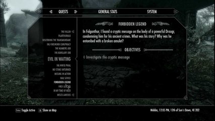 Skyrim Walkthrough: Ep. 24 The Fallen (Trapping Odahviing)