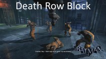 Fight in Death Row Block Hard Difficulty Batman Arkham Origins Guide XBOX 360 PS3 PC