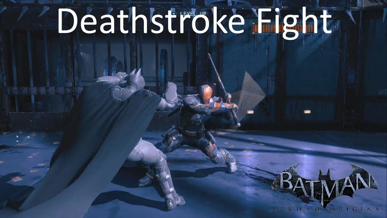 Deafeating Deathstoke on the Hard Difficulty Batman Arkham Origins Xbox 360 PS3 PC