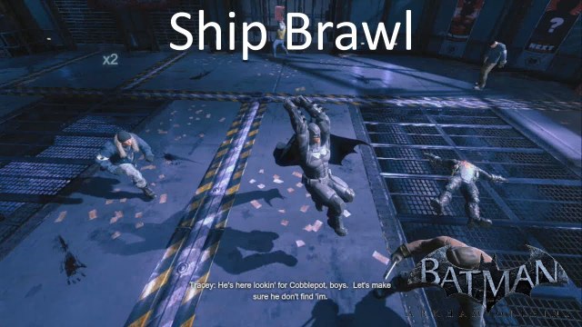 Ship Brawl Boiler Deck Hard Difficulty Batman Arkham Origins Xbox 360 PS3 PC