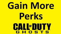 How to Gain More Perks in Call of Duty: Ghosts
