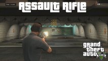 Getting Gold on the Assault Rifle Shooting Range Challenges GTA V Guide XBOX 360 PS3 PC