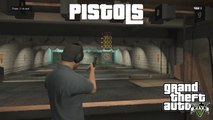 Getting Gold on the Pistol Shooting Range Challenges GTA V Guide XBOX 360 PS3 PC