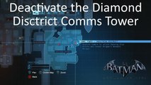 Deactivating Scrambler at Diamond District Comms Tower Guide Batman Arkham Origins Xbox 360 PS3 PC