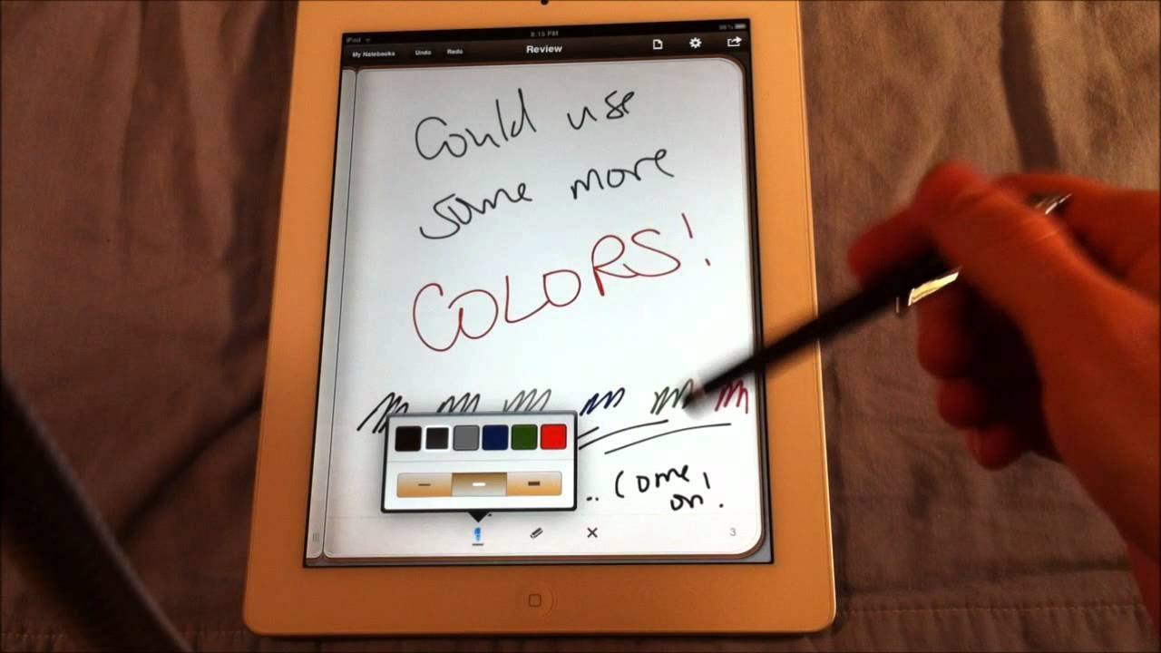 Penultimate App for iPad