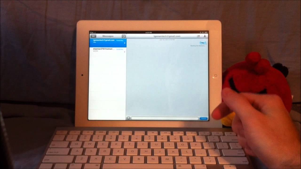 iPad 2 on iOS 5 (beta) with Apple Wireless Keyboard