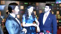 Video  Deepika Padukone Ranveer Singh  Arjun Kapoor  Star Guild Awards Red Carpet 2013