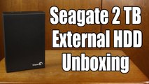 Seagate Expansion 2 TB External Hard Drive Unboxing