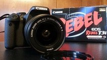 Canon Rebel T3i Unboxing