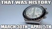 A Week In History: Daylight Savings Time & More