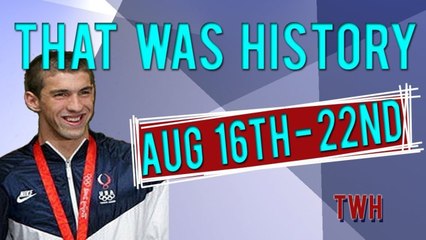 A Week In History: Michael Phelps Takes World Record & More