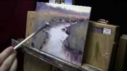 St. Jones Reserve, DE - Time Lapse Acrylic Painting