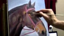 Horse Portrait - Acrylic Time Lapse Painting