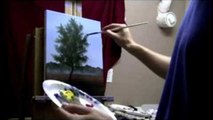 How To Paint An Autumn Tree, Colors Changing - Free Acrylic Painting Lessons by Brandon Schafer