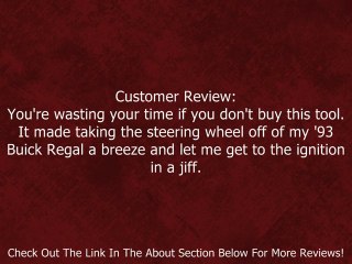 Lisle 19940 Pivot Pin Remover Review