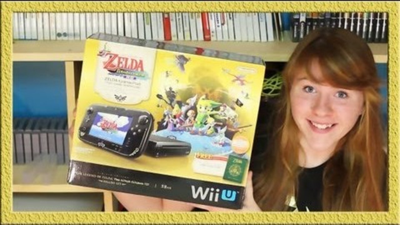 THE LEGEND OF ZELDA WIND WAKER HD Wii U BUNDLE DAY ONE UNBOXING