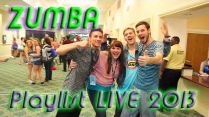 Zumba at Playlist LIVE 2013: Josh, Josh, and Tyler