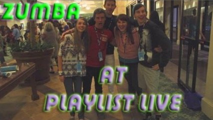 Zumba at Playlist LIVE 2013: with Connor, Jenn, Ricky, and Jack