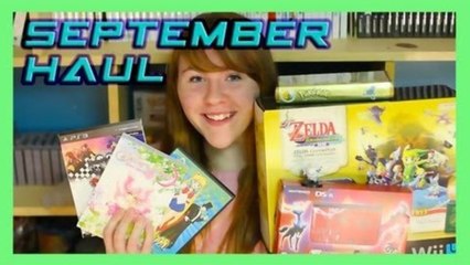 SEPTEMBER HAUL: POKEMON, SAILOR MOON, AND ZELDA WII U