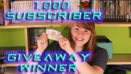 1000 SUBSCRIBER GIVEAWAY WINNER!