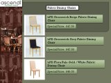 WELCOME TO Fabric Dining Chairs