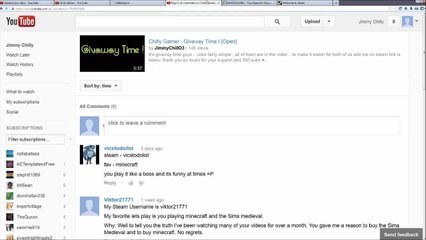 Chilly Gamer : Giveaway Results !