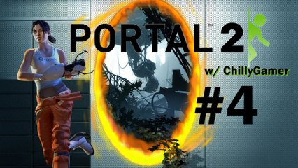 Portal 2 Playthrough - (#4) - Light Bridges!