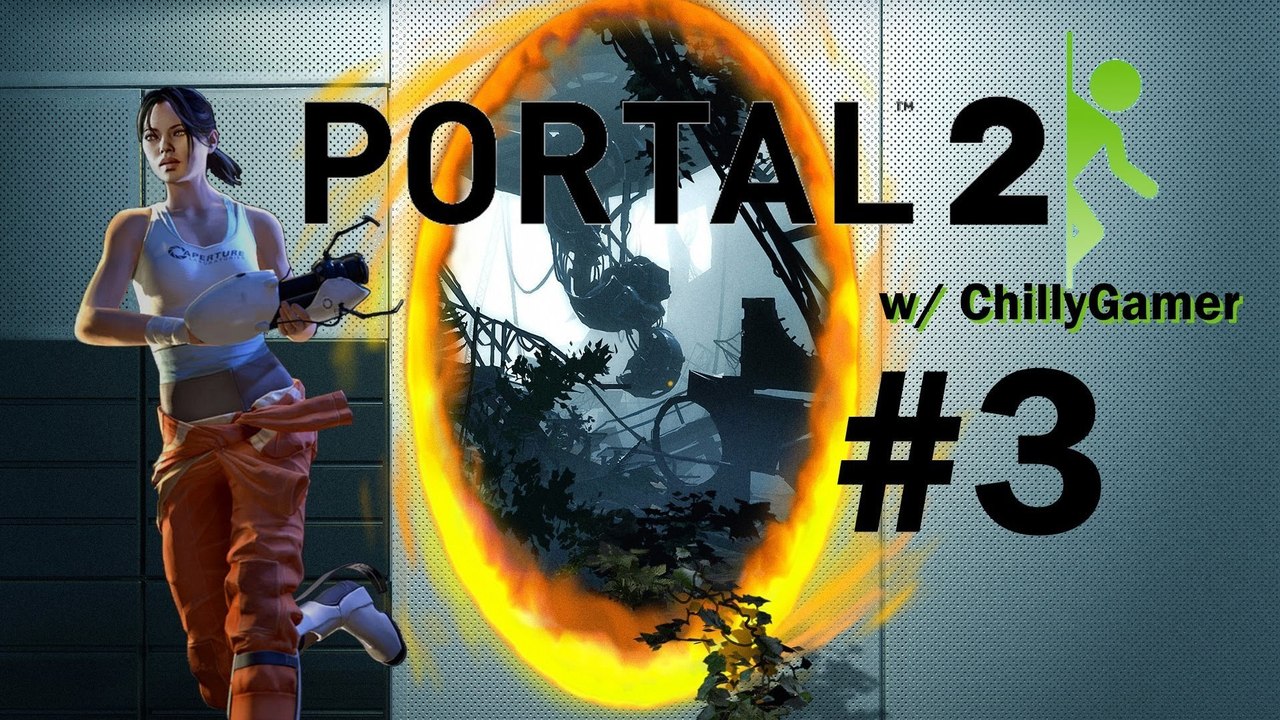 Portal 2 Playthrough - (#3) - Getting a bit Serious?