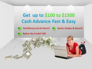 Fast Payday Loans No Faxing