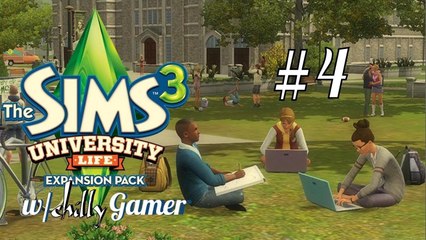 The Sims 3 : University Life - (Part 4) - Sleeping During Lectures!