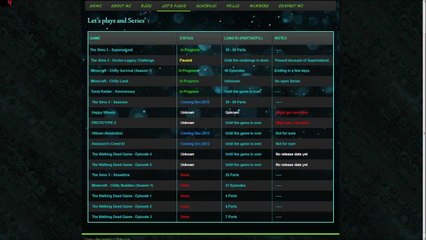 My Website and Social Pages