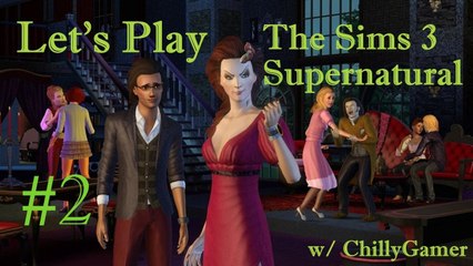 Let's Play : The Sims 3 - Supernatural (Part 2) - LMAO Sweeper !