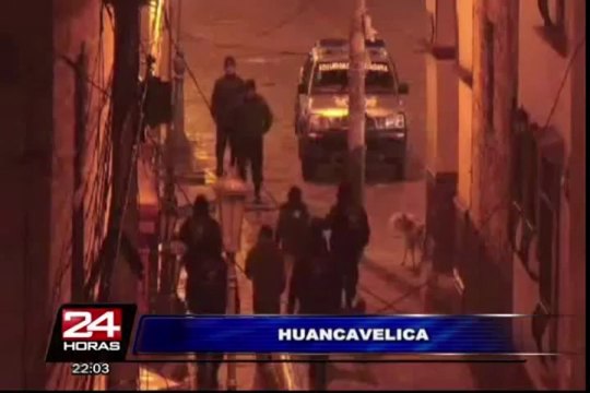 Cámaras de seguridad registran violentos hechos en el interior del país