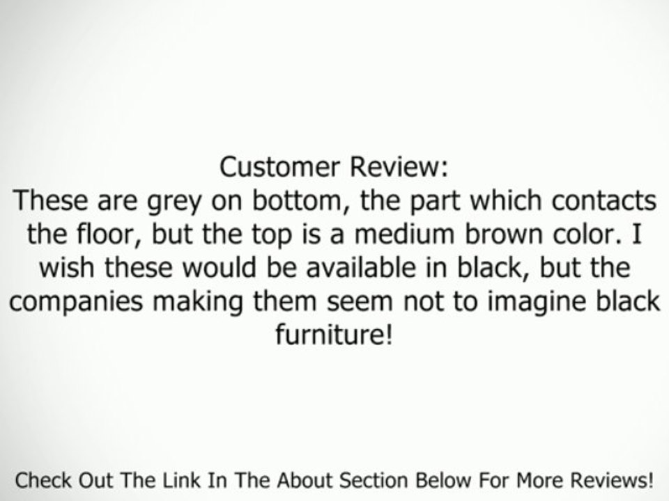 Waxman 4291295N Carpet Based Round Caster Cup, Gray, 2-1/2-Inch Review