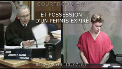 Justin Bieber devant un juge pour conduite en état d'ivresse