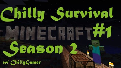 Minecraft : Chilly Survival (S02 Ep.1) - Bats , Carrots And Potatoes !