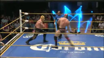 Metálico & Sensei vs Akuma & Herodes Jr.